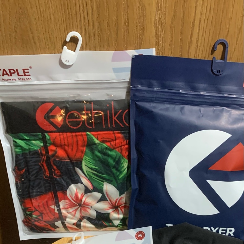 2 pairs of used Ethika Staple Fit M